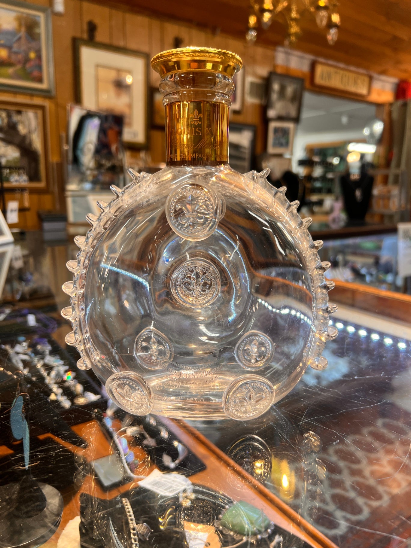 Louis XIII de Rémy Martin Cognac Baccarat Crystal Decanter (Empty) w/ Box, Stopper & Booklet