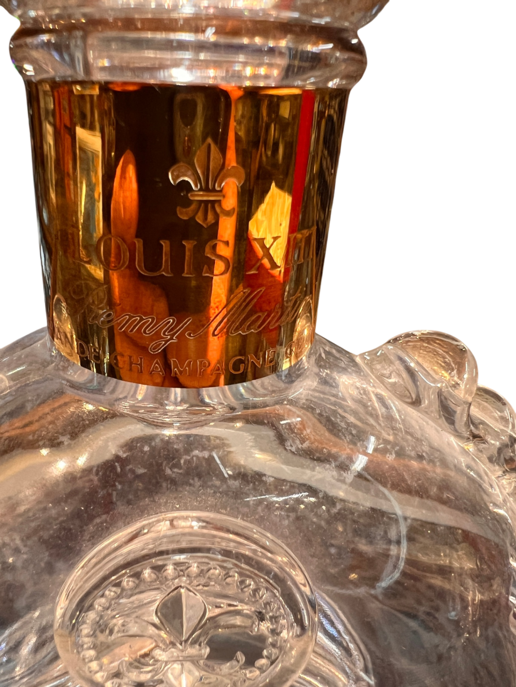Louis XIII de Rémy Martin Cognac Baccarat Crystal Decanter (Empty) w/ Box, Stopper & Booklet