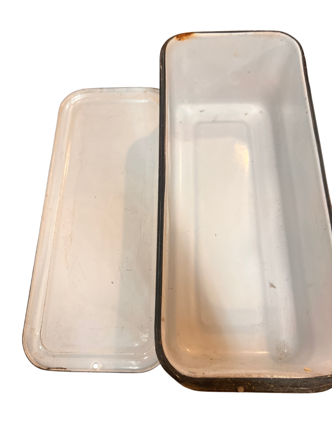 Vintage Enamelware Refrigerator Box – Norge Hydrovoir