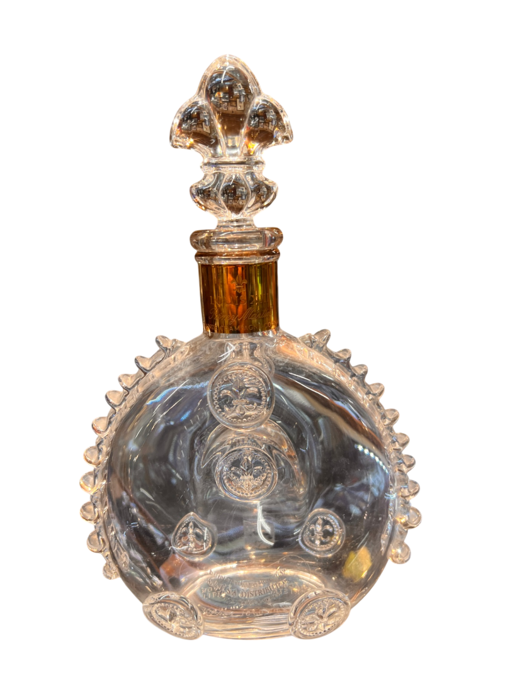 Louis XIII de Rémy Martin Cognac Baccarat Crystal Decanter (Empty) w/ Box, Stopper & Booklet
