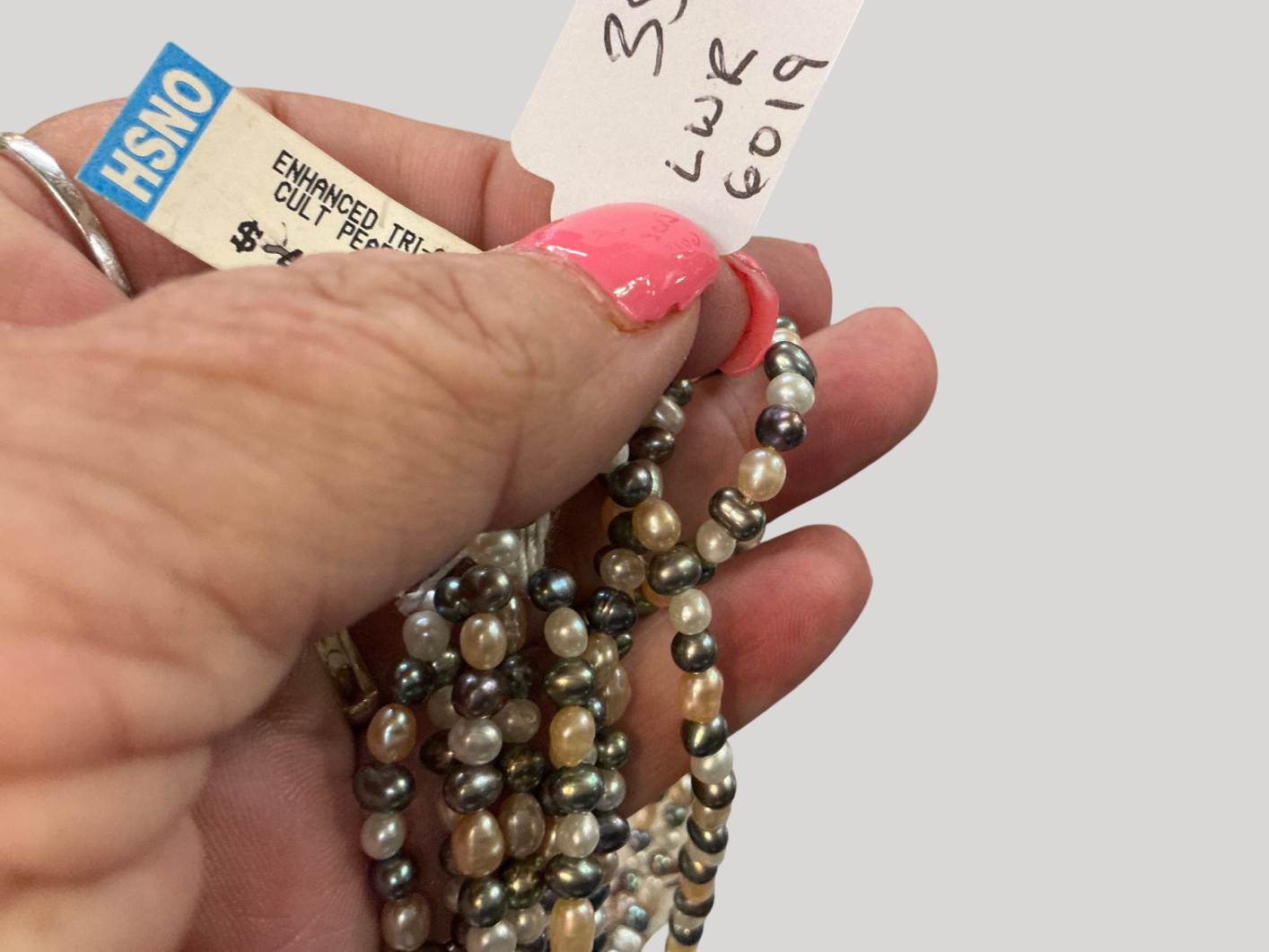 Pearls, metal Jewelry