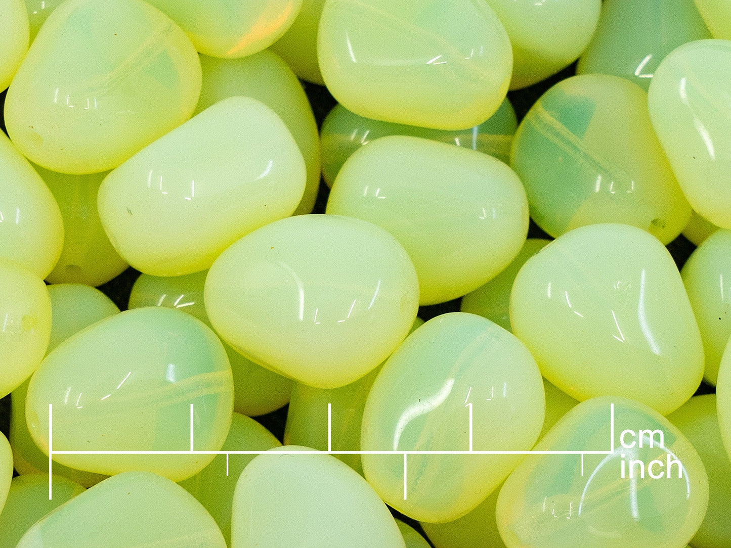 OUTLET 250g Pressed Beads, 16 x 14 mm, 81000 (111-30462-16x14-81000), Glass, Czech Republic