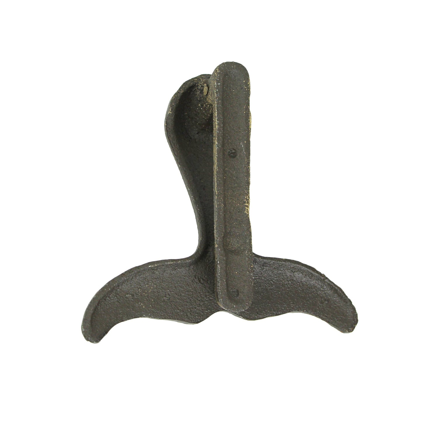 Cast Iron Whale Tail Door Knocker - Bronze