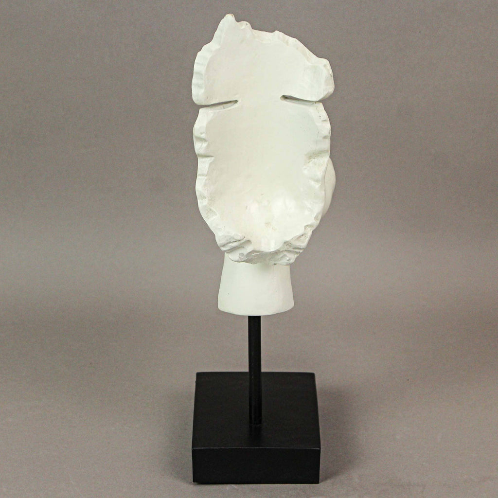 12in Resin Blowing A Kiss Decorative Sculpture W/Museum Base