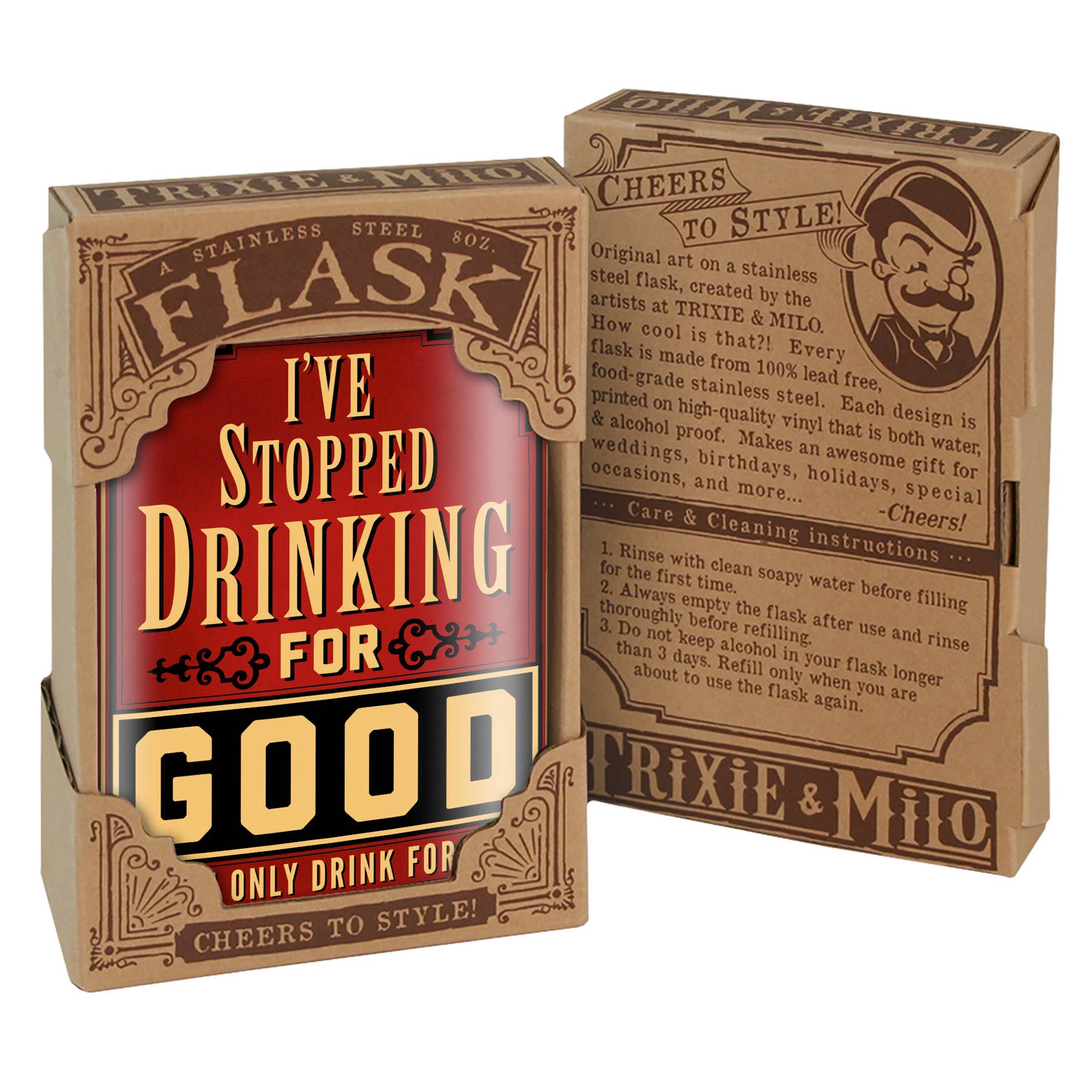 Flask - I've Stopped Drinking For Good...