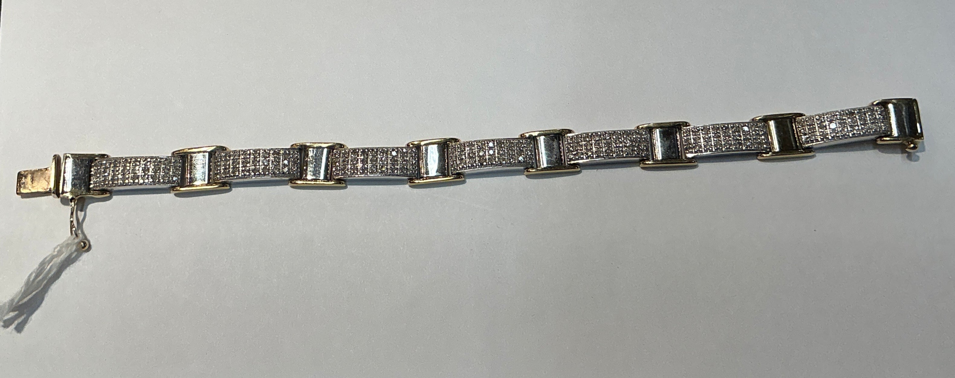 Bead-Set Melee Diamond Bracelet