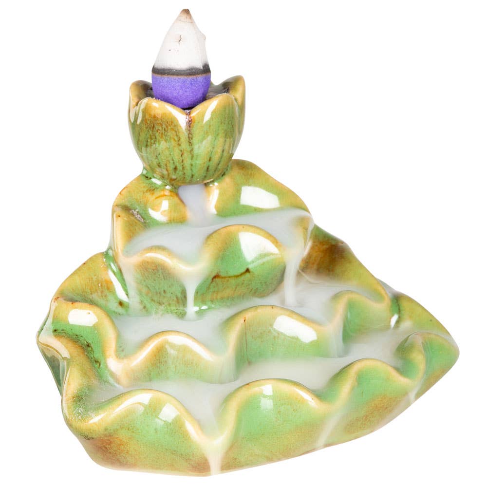 LOTUS BACKFLOW INCENSE BURNER
