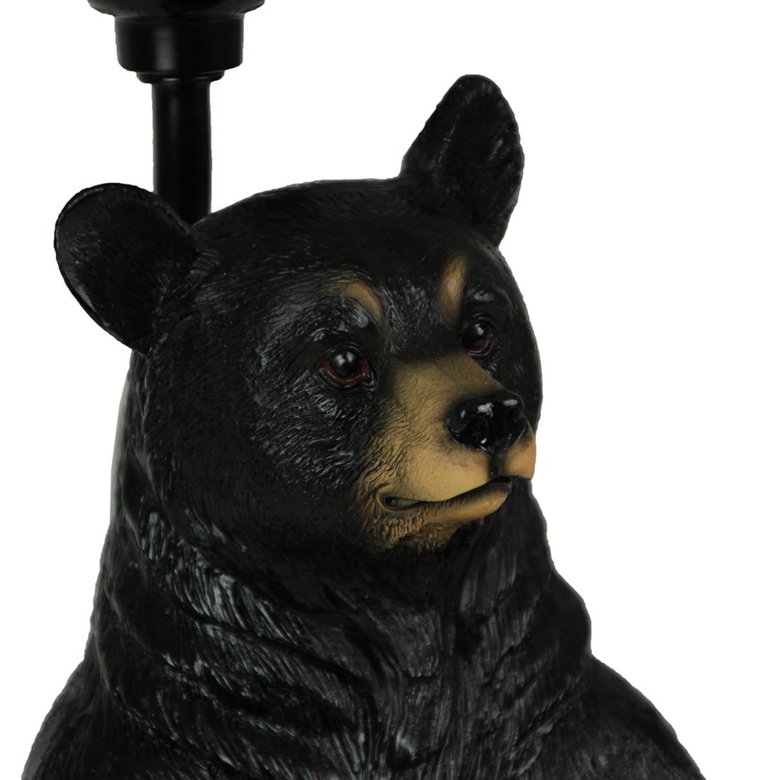Standing Grizzly Bear Table Resin Lamp Forest Shade