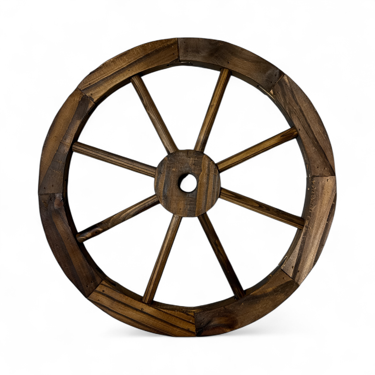 WOOD WAGON WHEEL 15.75" X 1"