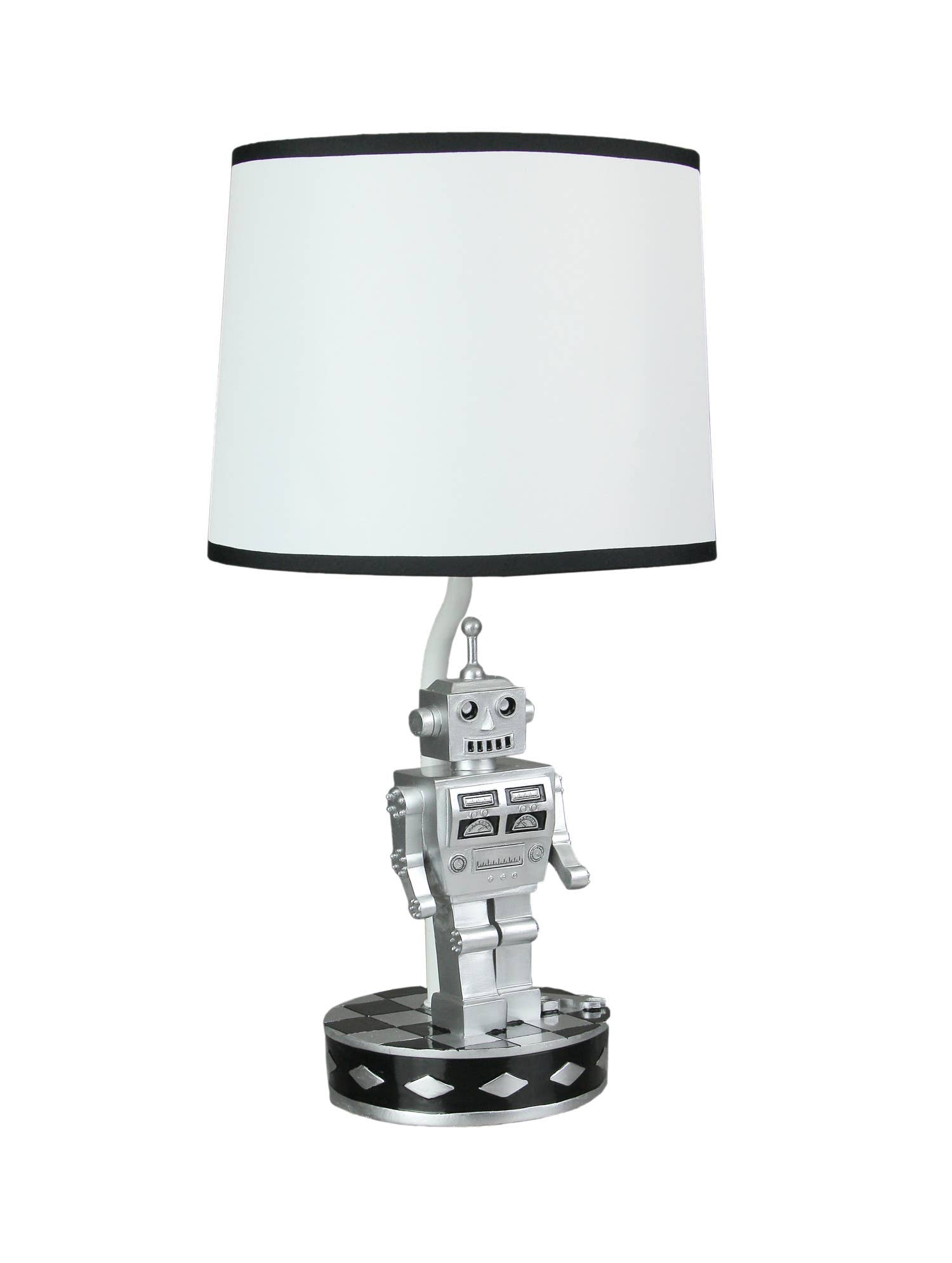 Retro 60`S Style Robot Table Lamp Sci-Fi Robotic