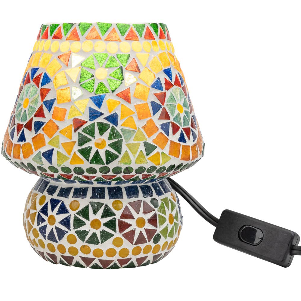 Mosaic Glass Lamp