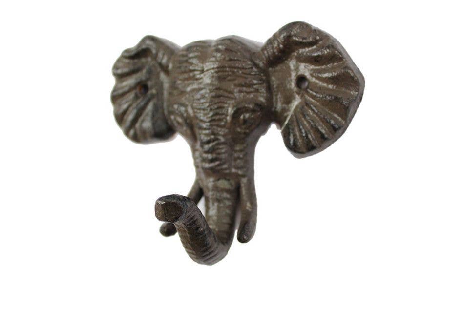 Cast Iron Elephant Hook 5"
