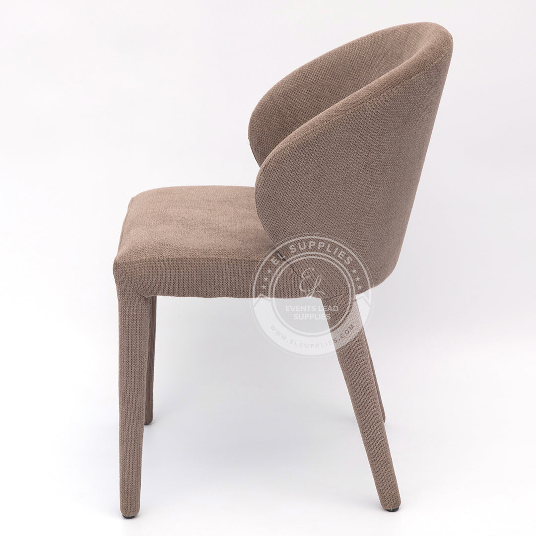 RAGID Dull Brown Accent Chair