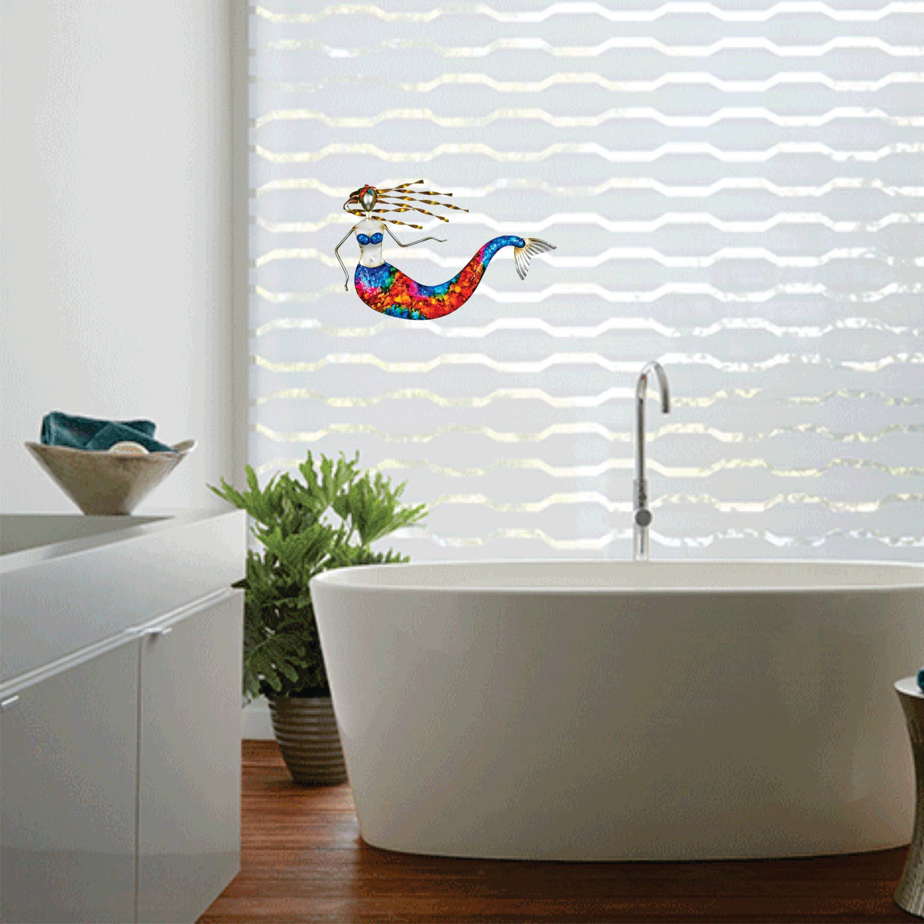 Colorful Wall Décor - Mermaid No N/D-MAW-47M