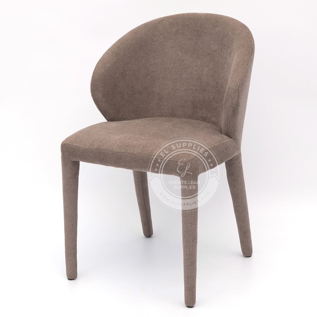 RAGID Dull Brown Accent Chair
