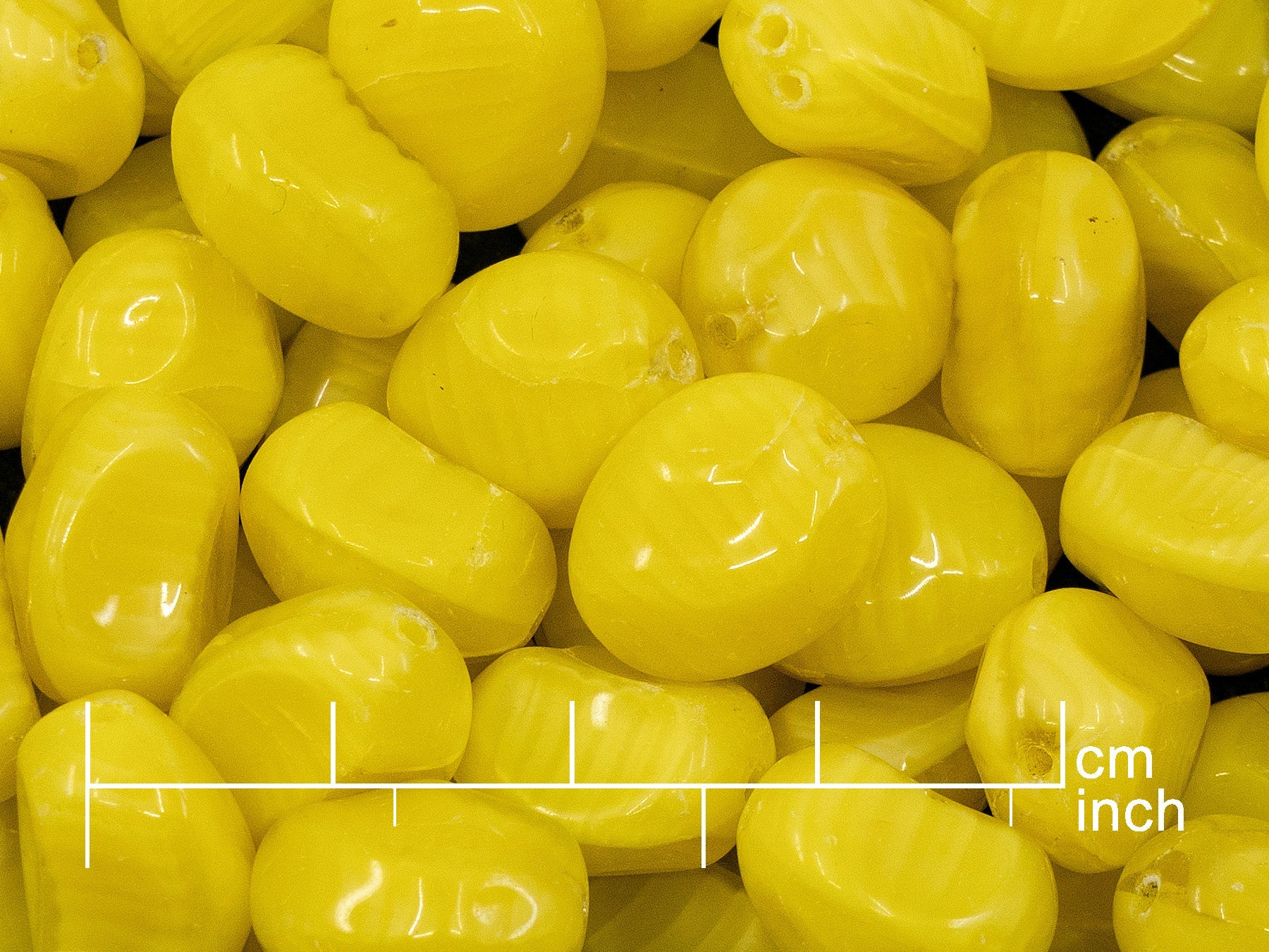 OUTLET 250g Pressed Czech Glass Beads (OUTL-13-49_250g)