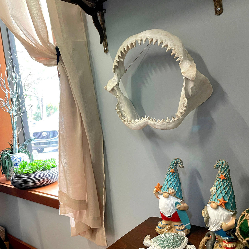 Replica Shark Jaw Wall Sculpture – Realistic Resin Shark Jaw