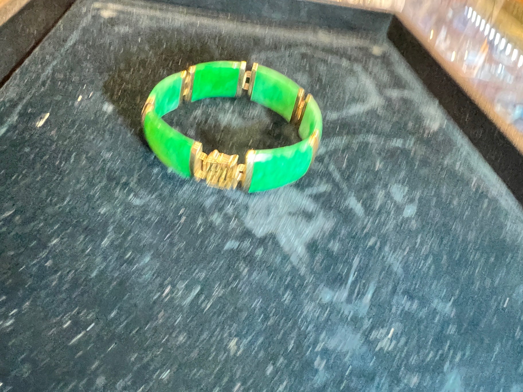 Jade 18k Gold Bracelet