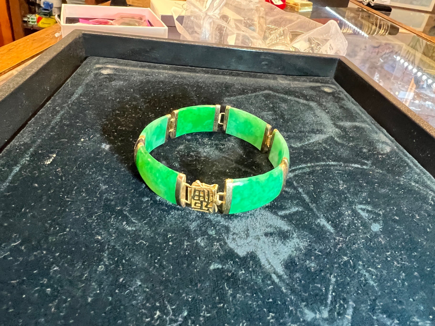 14kt Natural Jade