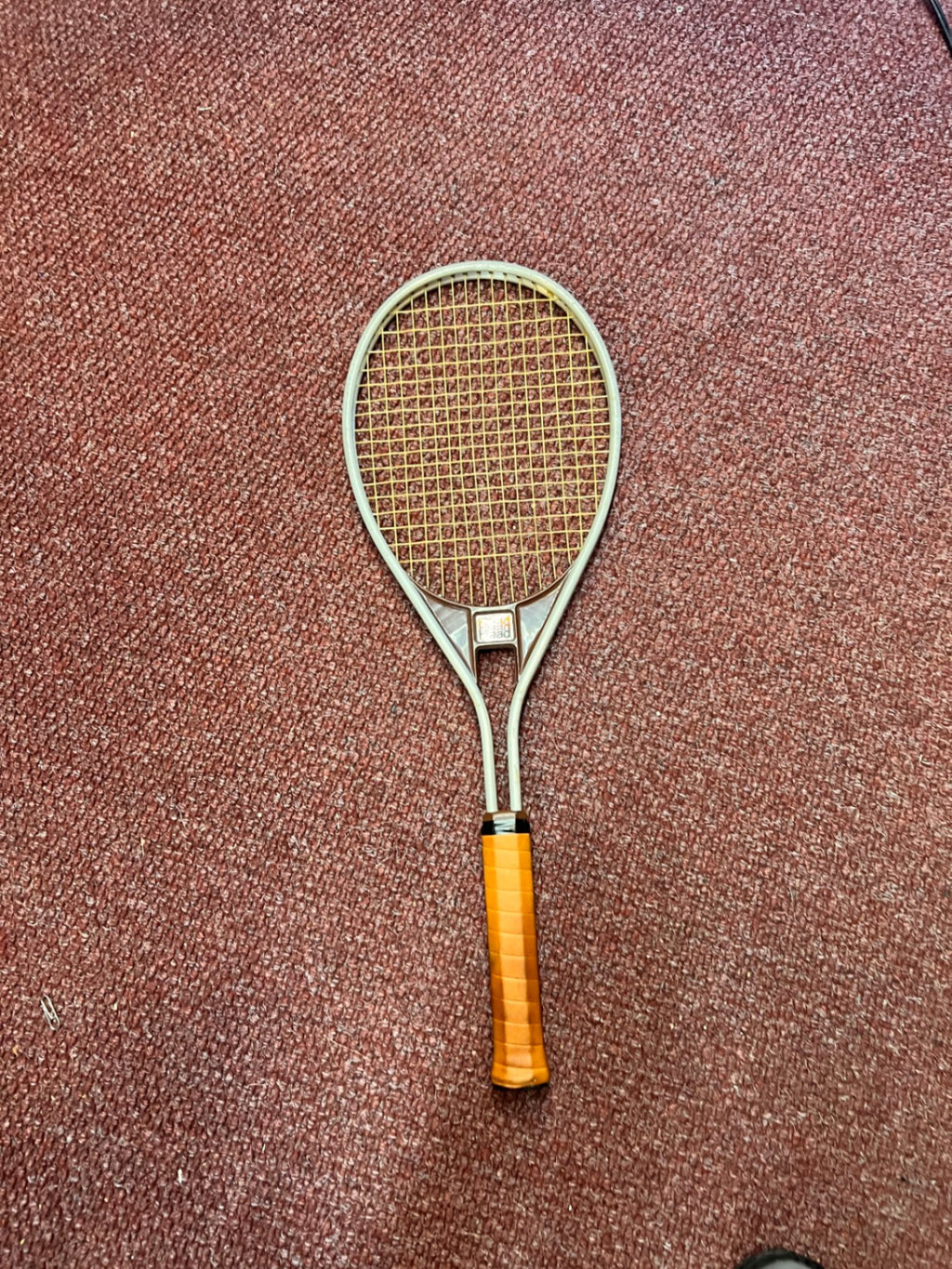 Head Racket Silver Head Vintage Tennis Racket Silver and Orange Graphite – Legacy Antiques ...