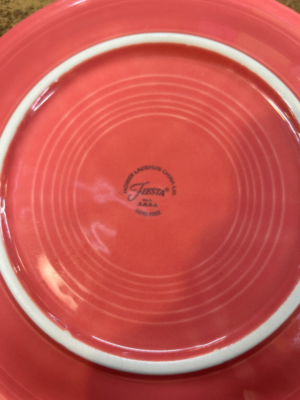 Rare Fiesta Flamingo Dinner Plate