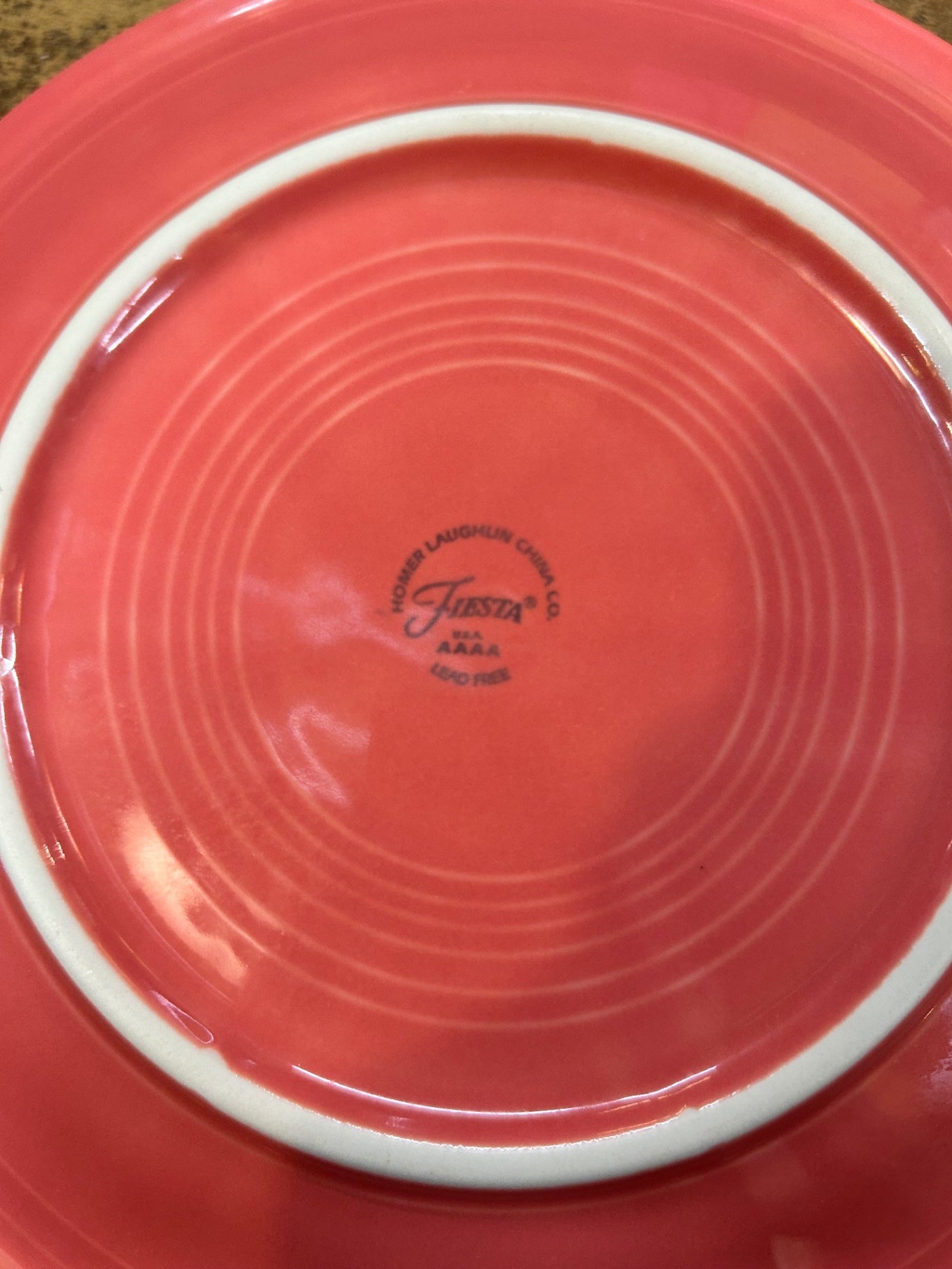 Rare Fiesta Flamingo Dinner Plate