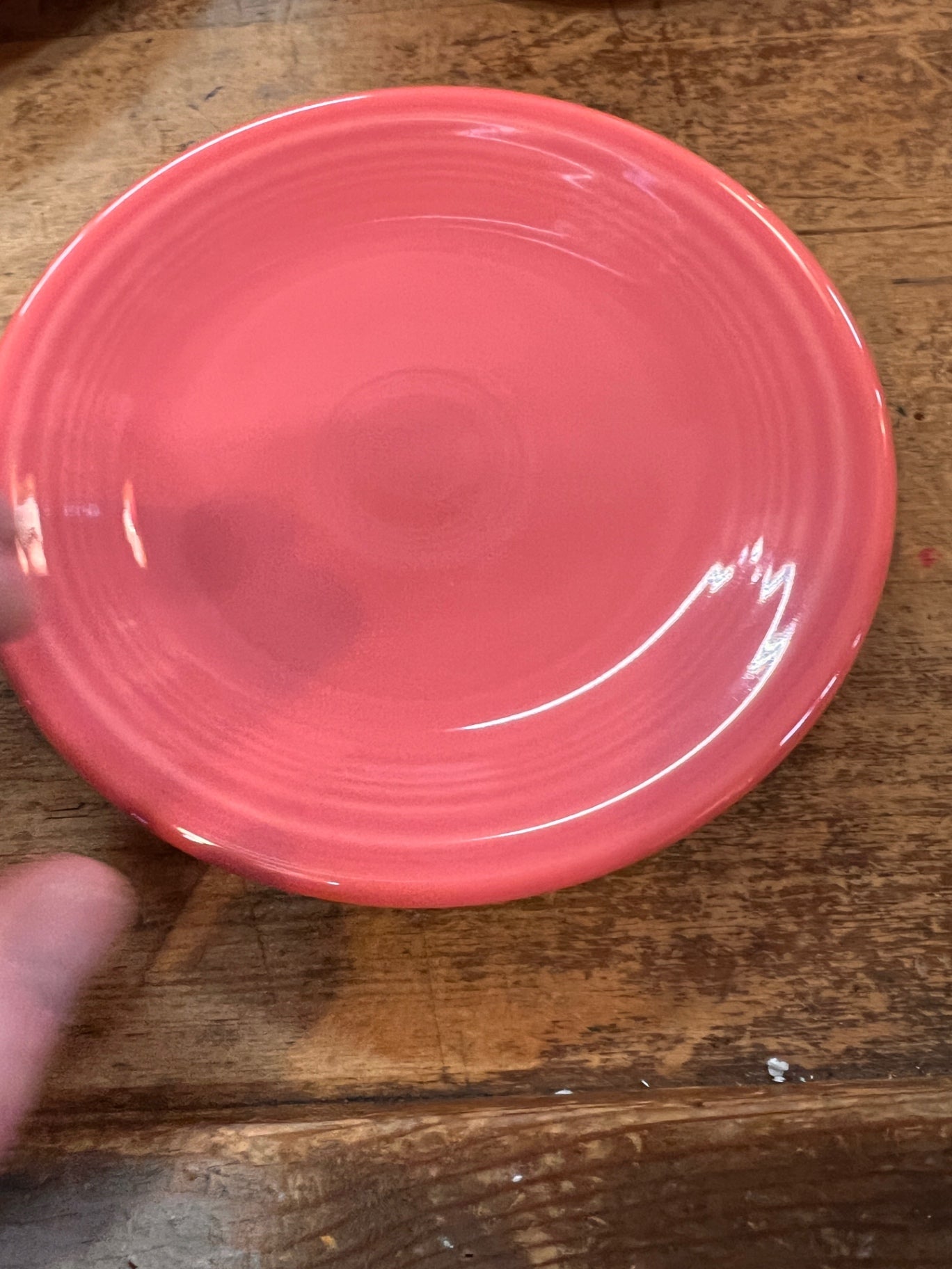 Fiesta Plate Flamingo Ceramic Small