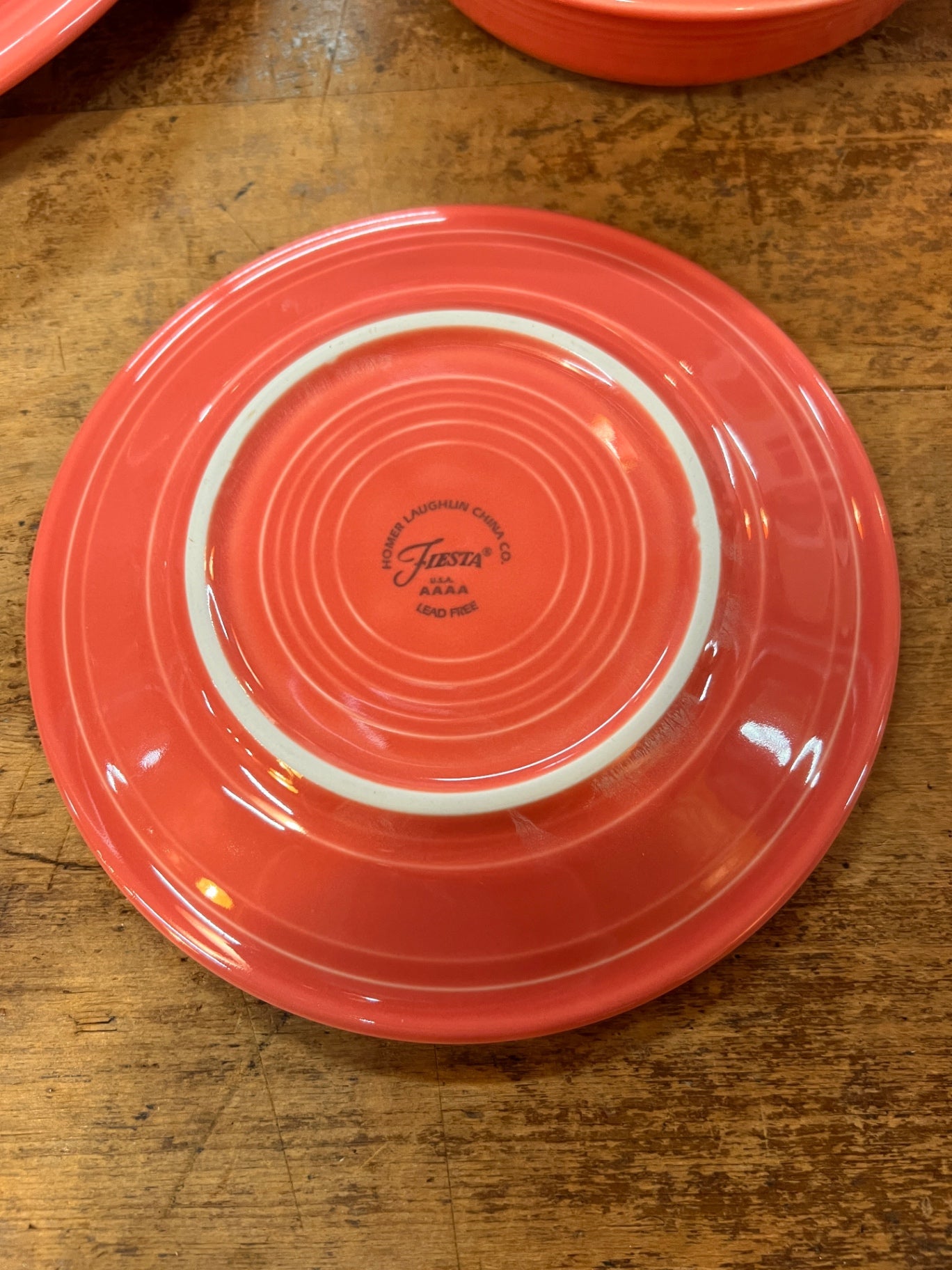 Fiesta Plate Flamingo Ceramic Small