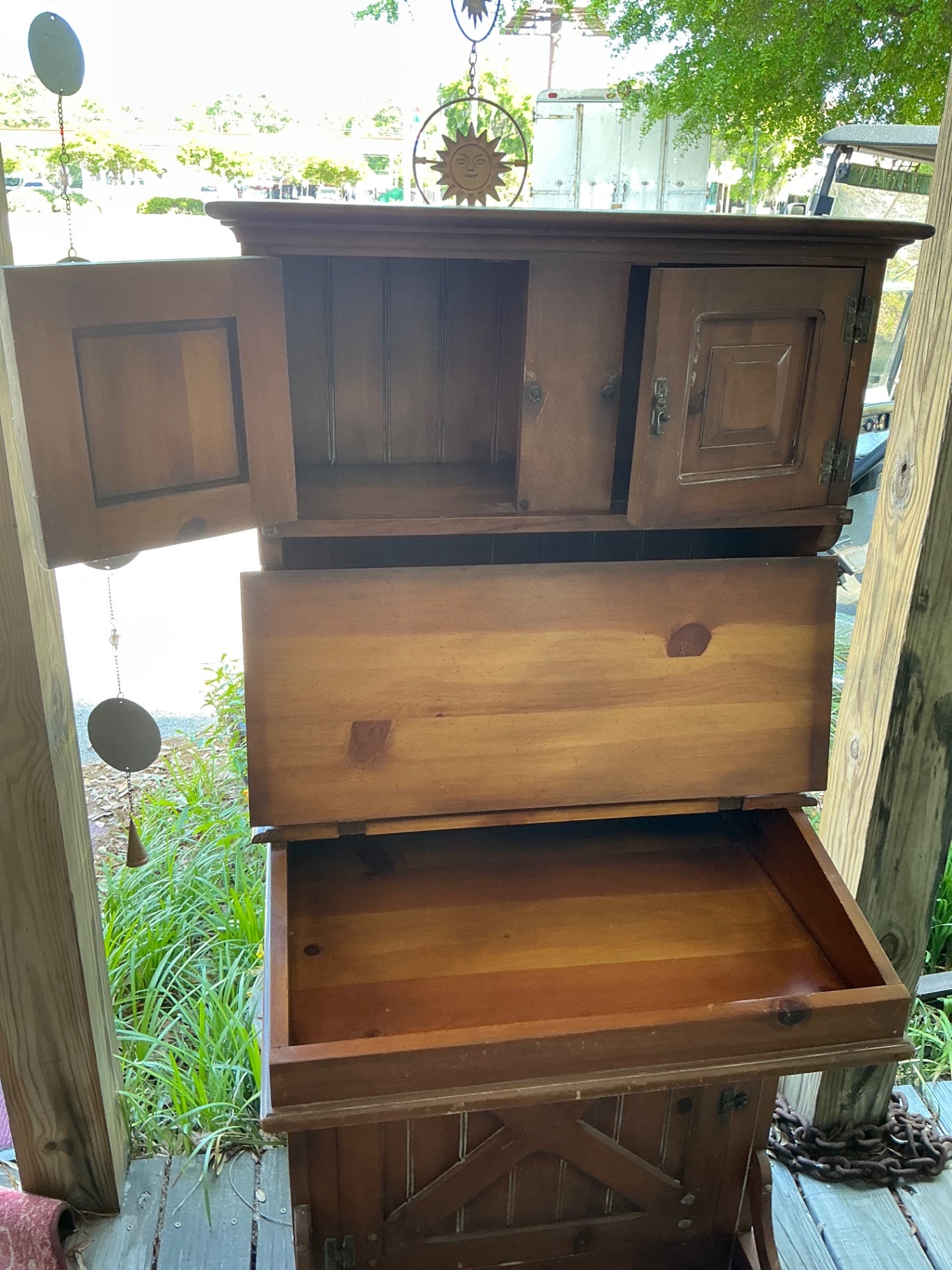 Desk  Brown Wood