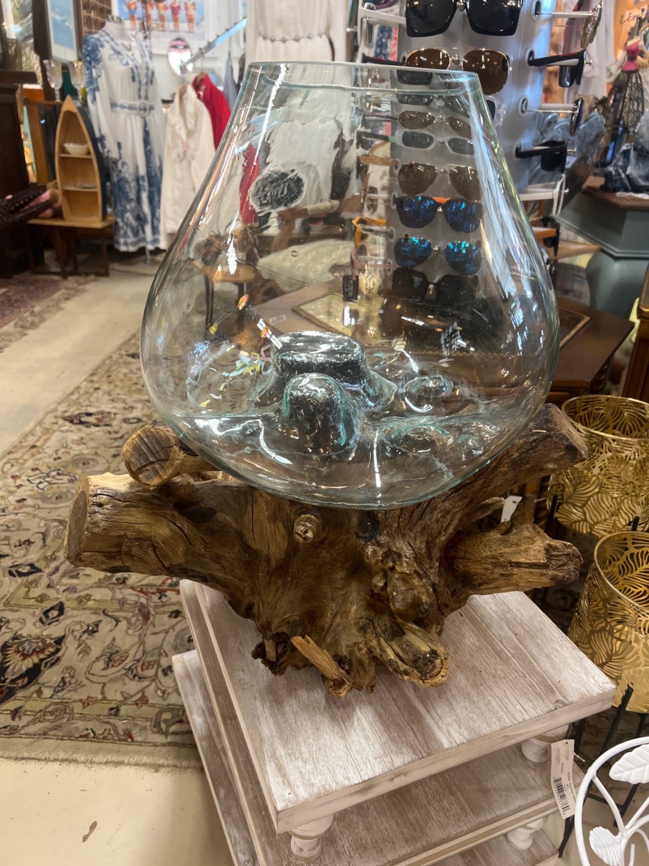 Decorative Glass Vase Clear Glass
