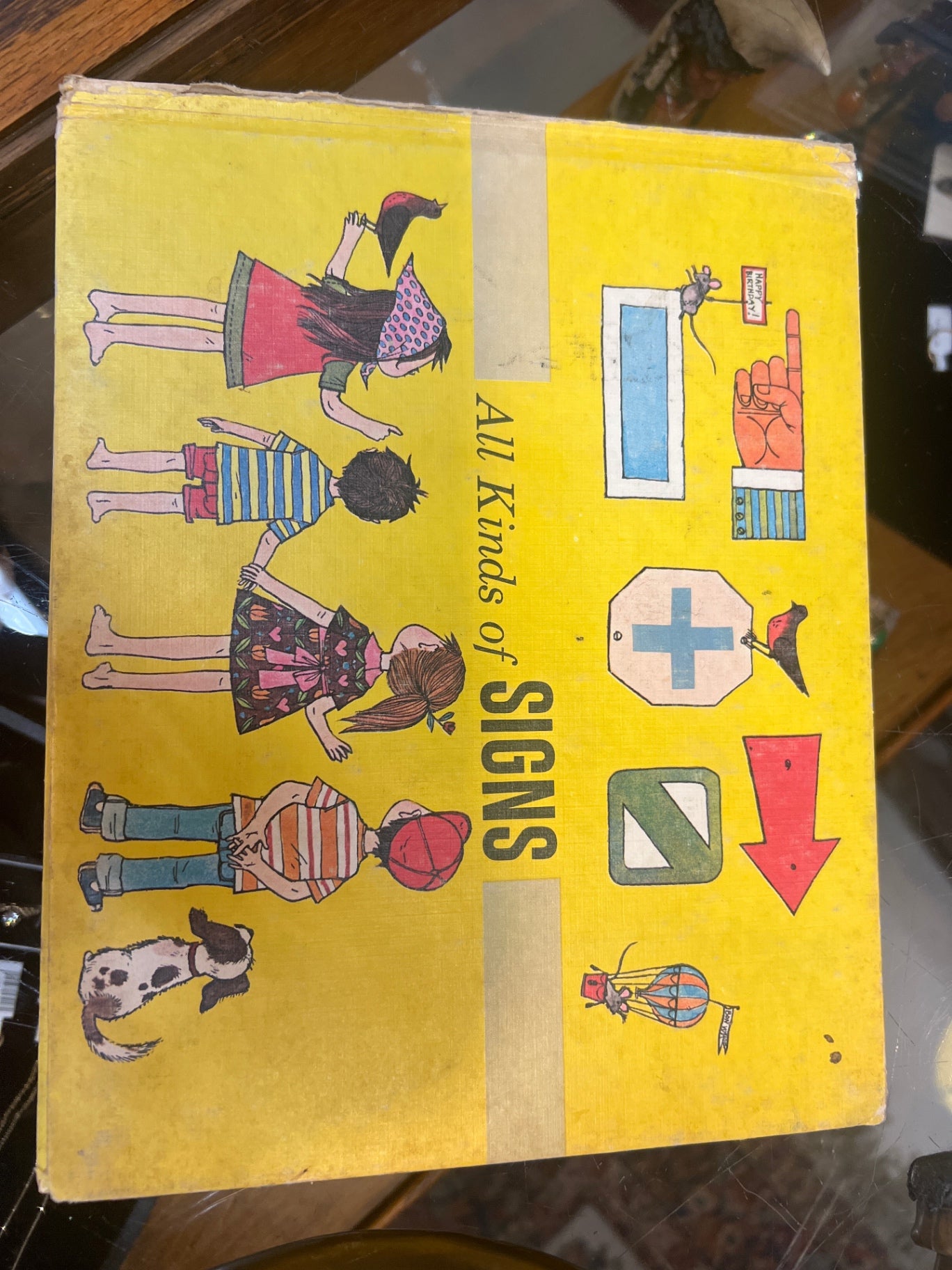 Book Yellow Cardboard