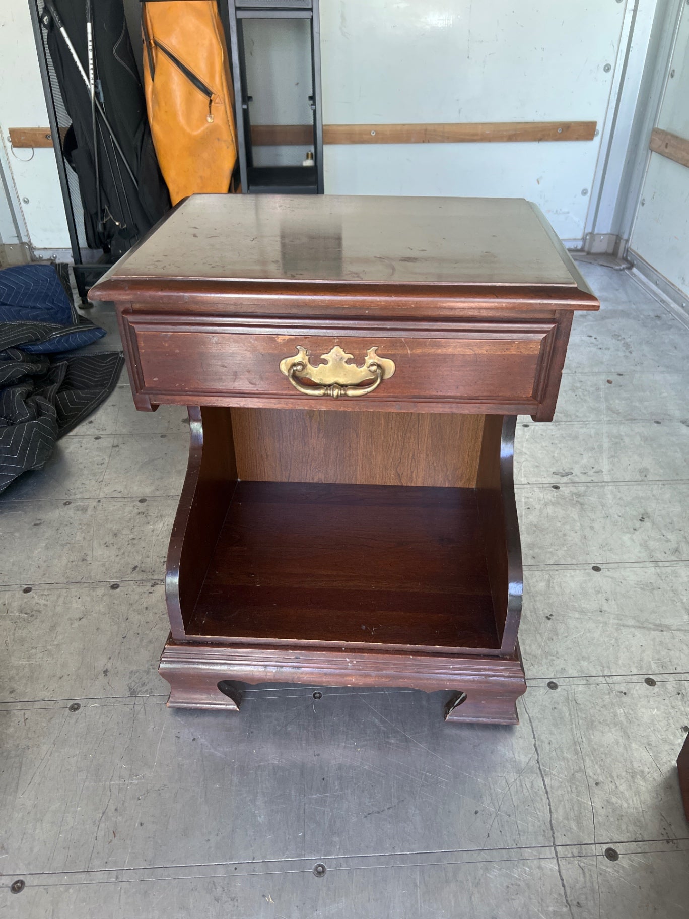 Nightstand Brown Wood
