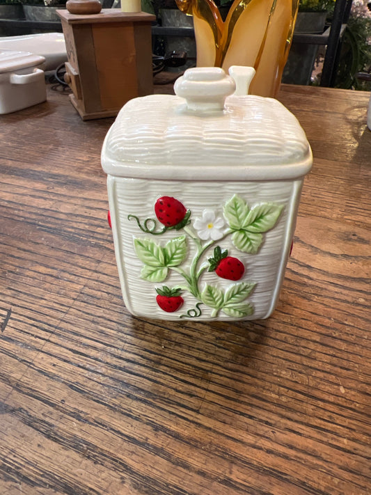 Vintage Sugar/Jam Jar