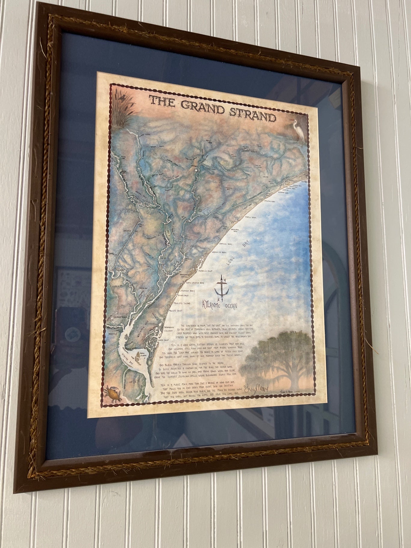 The Grand Strand Framed by Terry Moore