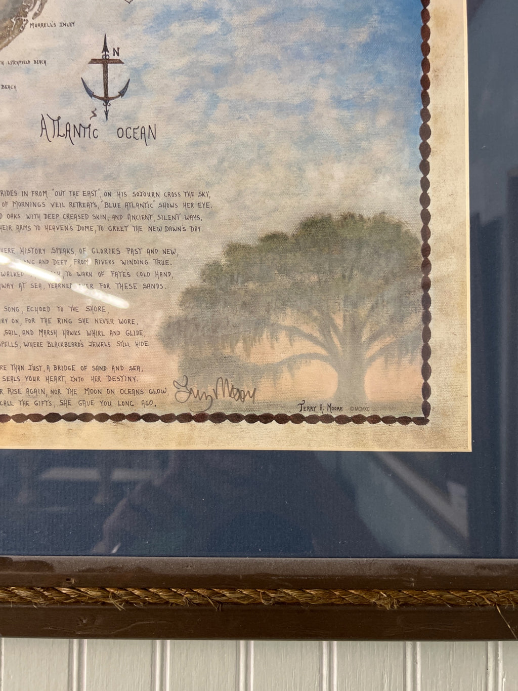 The Grand Strand Framed by Terry Moore