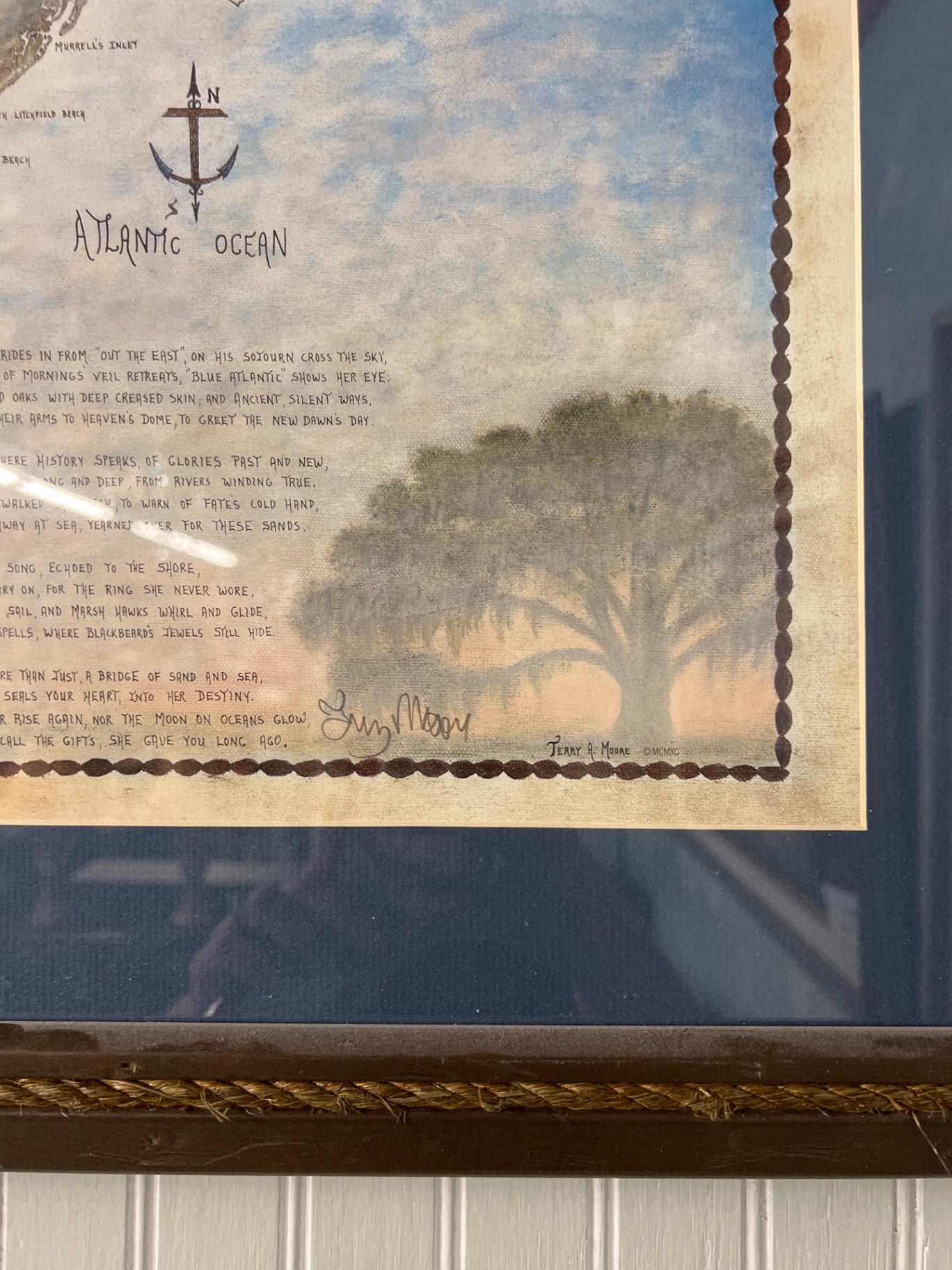 The Grand Strand Framed by Terry Moore