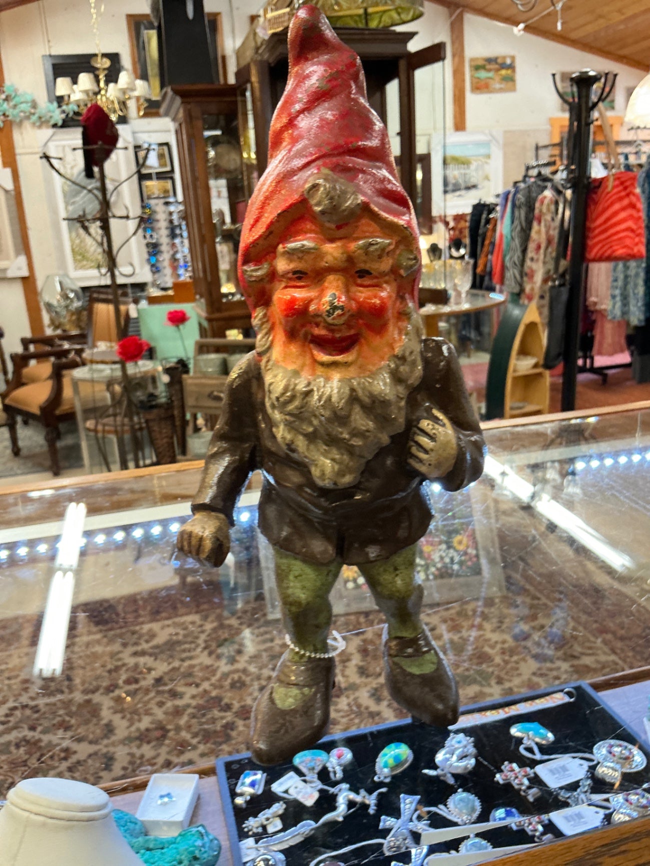 Decorative Figurine Multicolor Ceramic