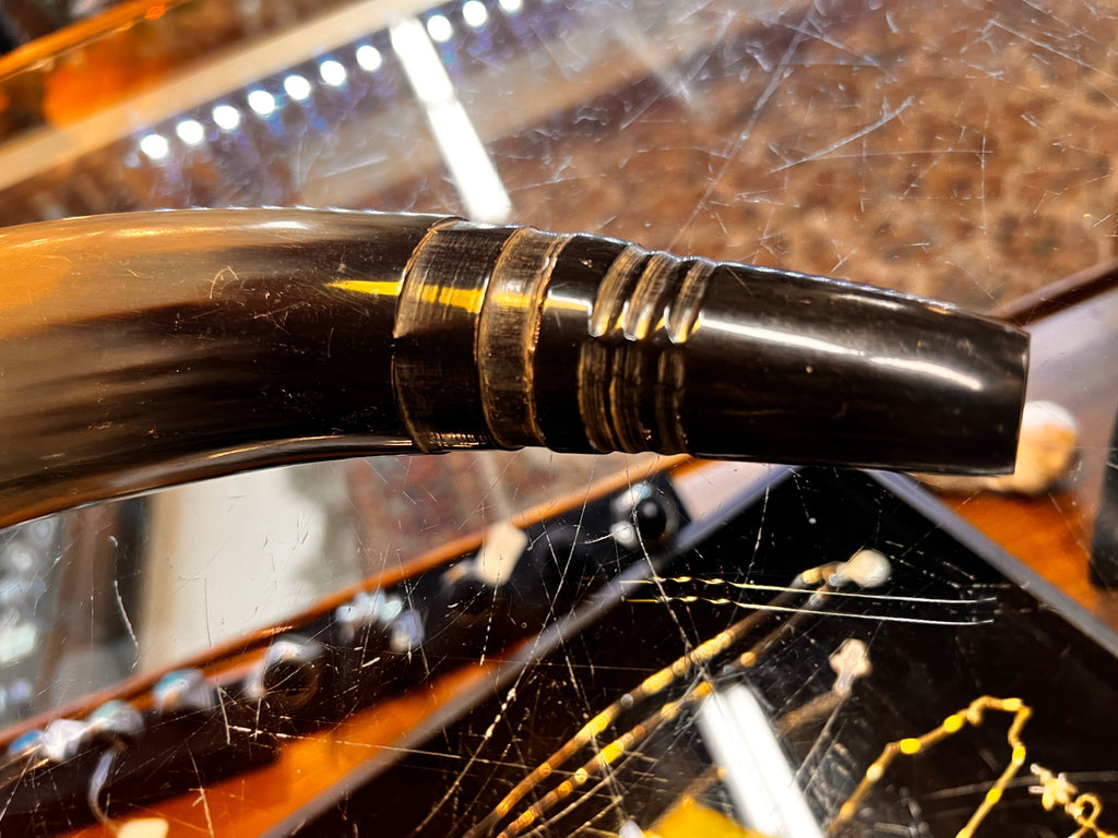 Blowgun Beige and black Wood and possibly metal
