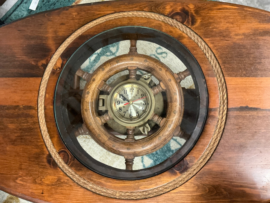 Coffee table Dark brown Wood