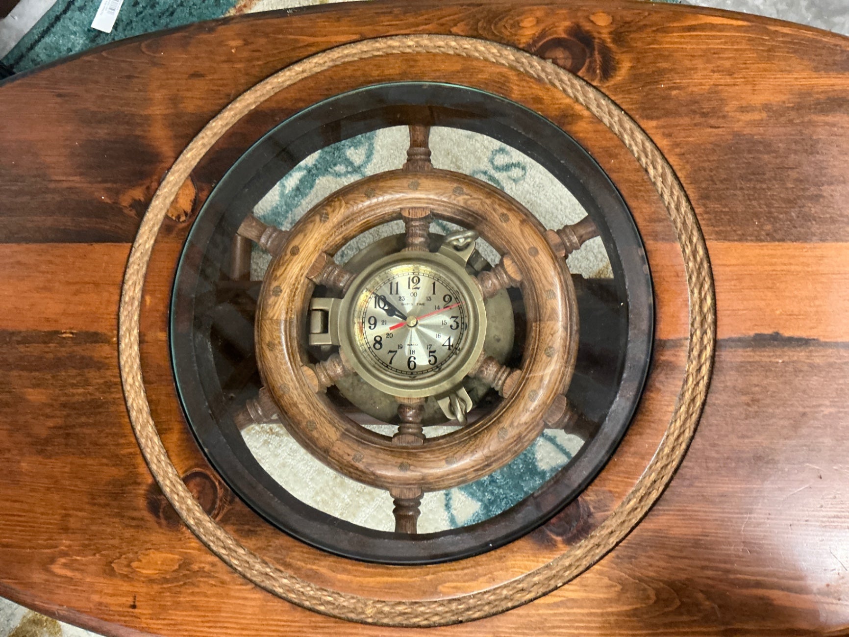 Coffee table Dark brown Wood