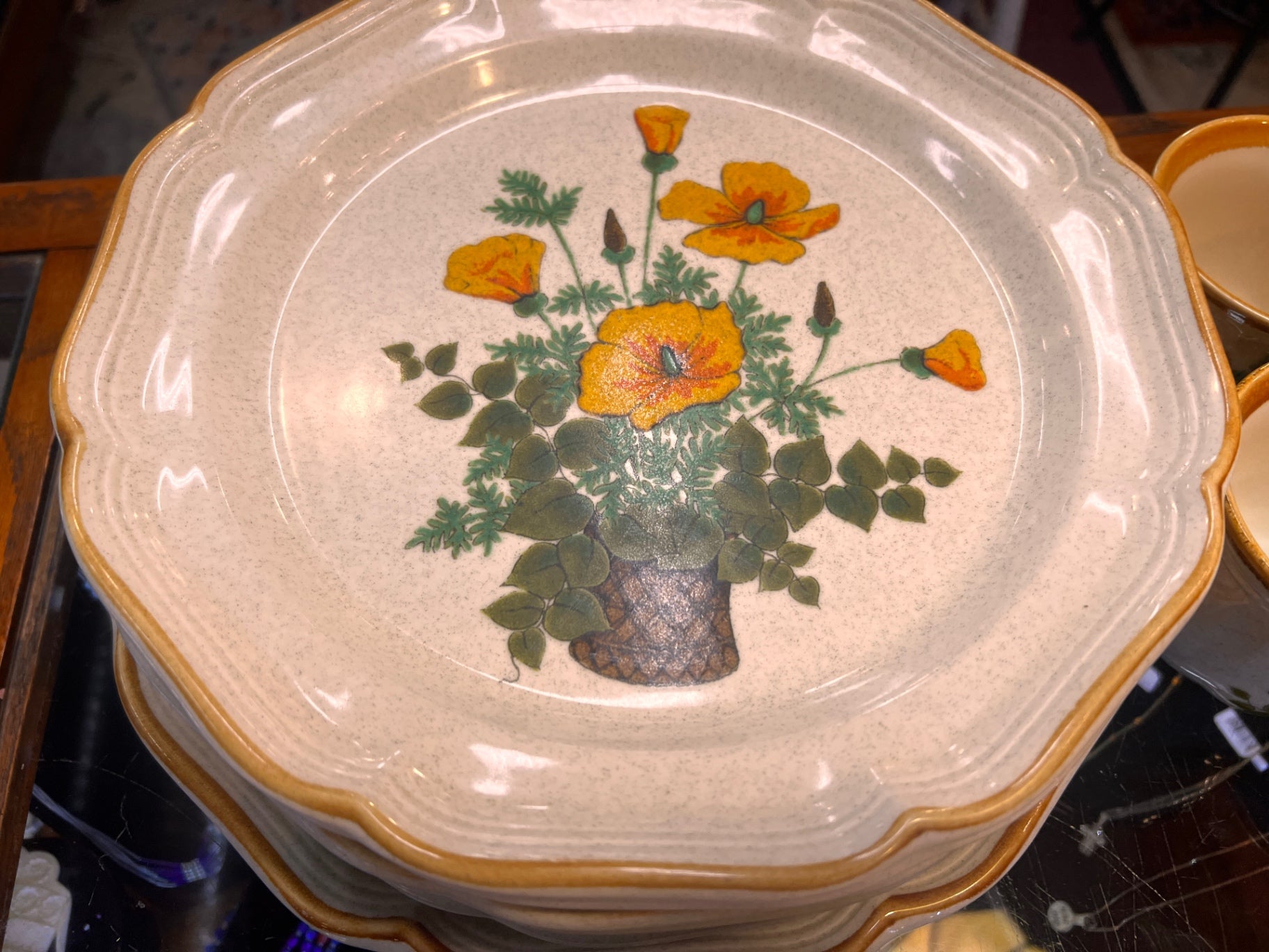 Mikasa Petunia pattern 44 piece set