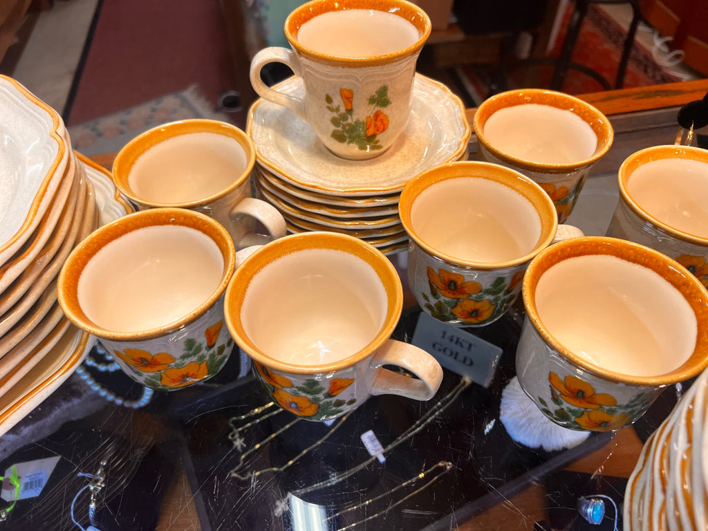 Mikasa Petunia pattern 44 piece set