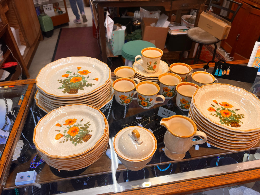 Mikasa Petunia pattern 44 piece set