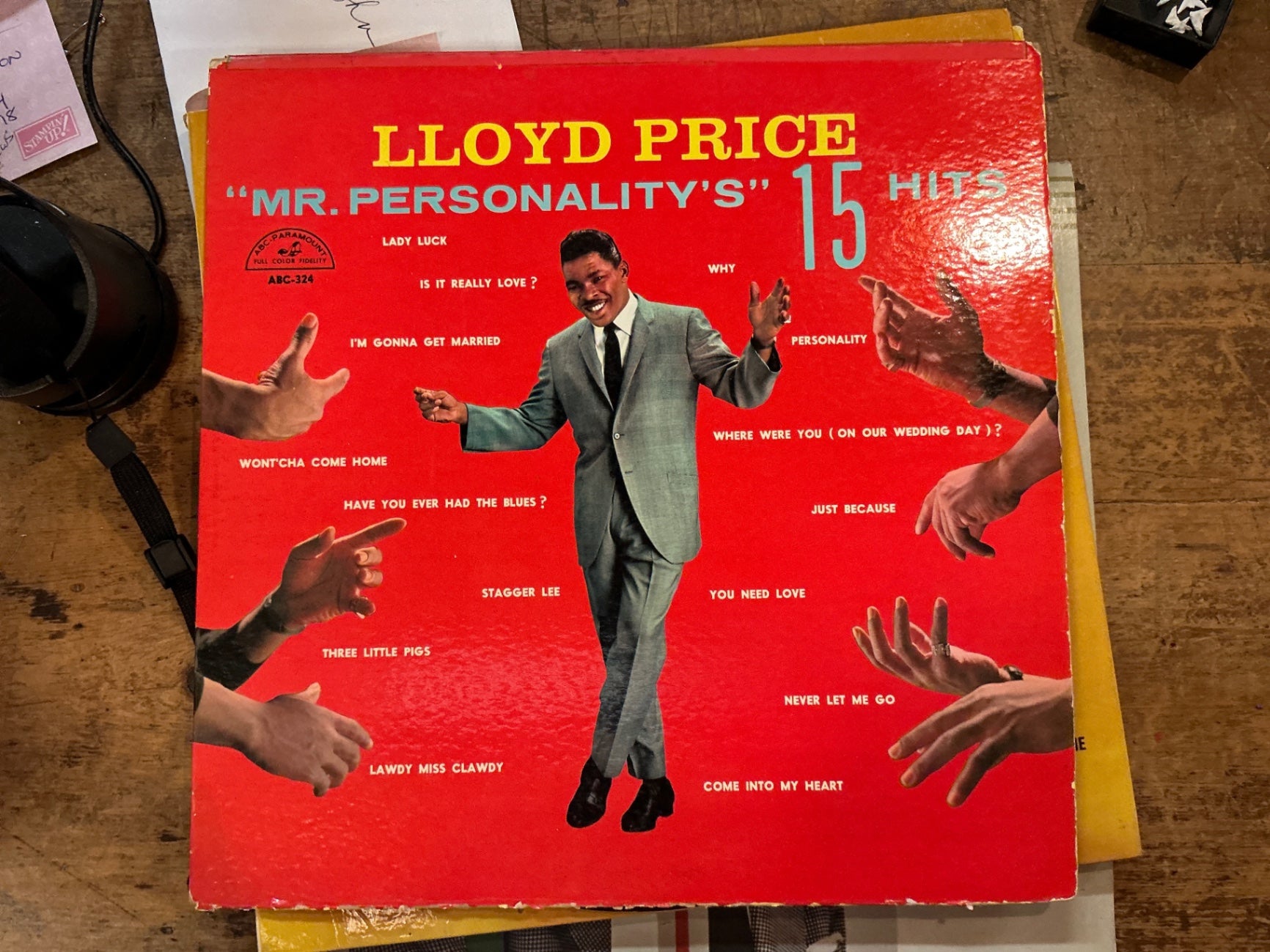 Vinyl record album Red Vinyl