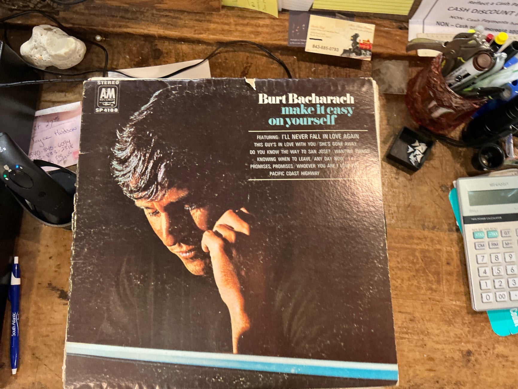 Vinyl record Dark brown/Black Vinyl
