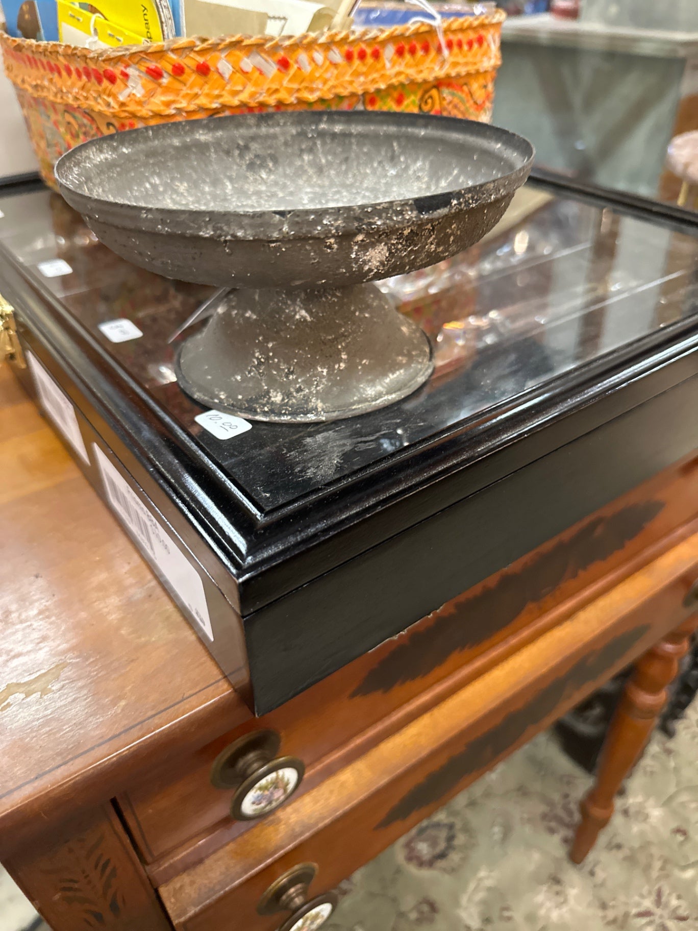 Metal bowl