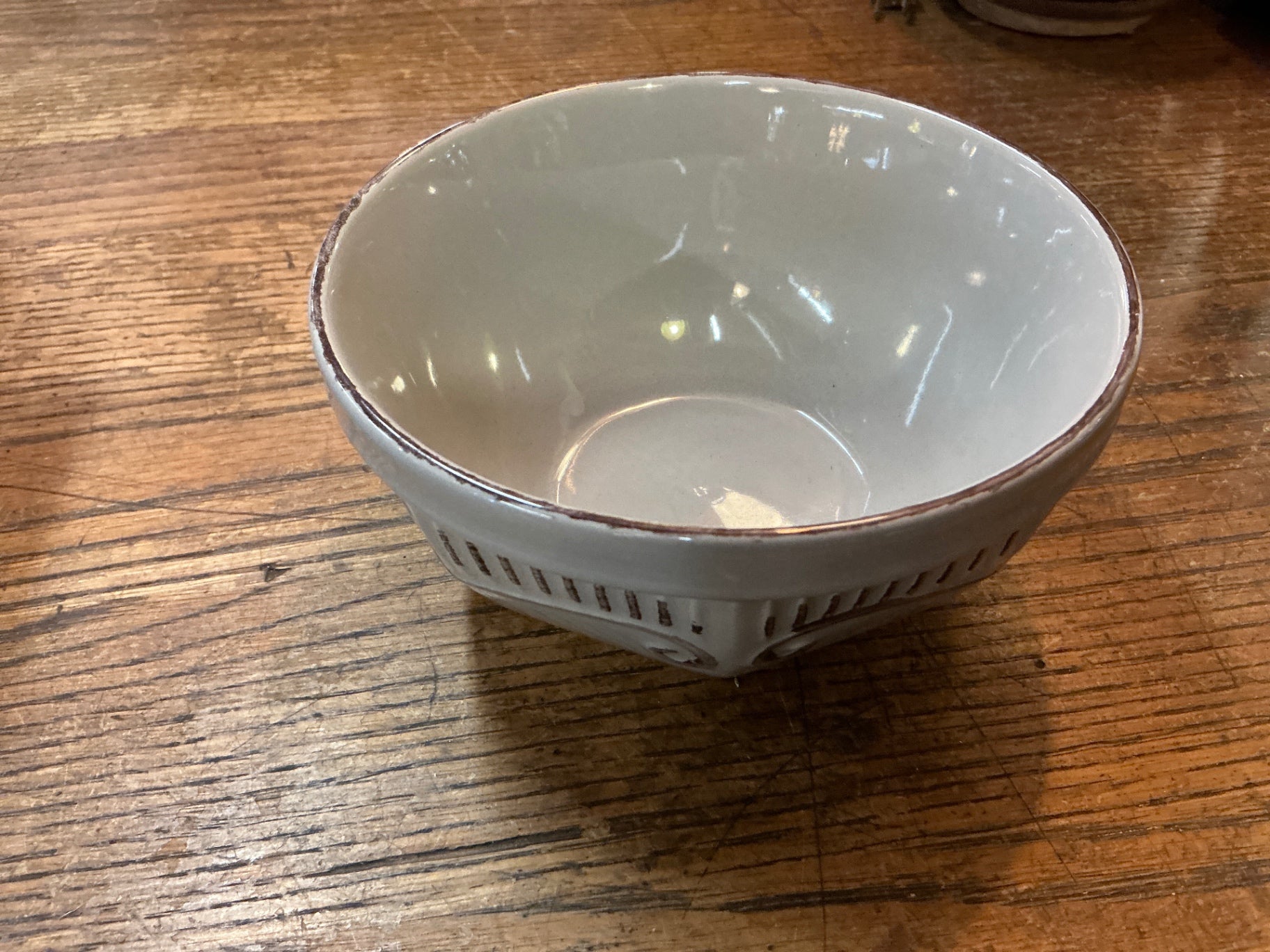 Bowl White Ceramic JCL