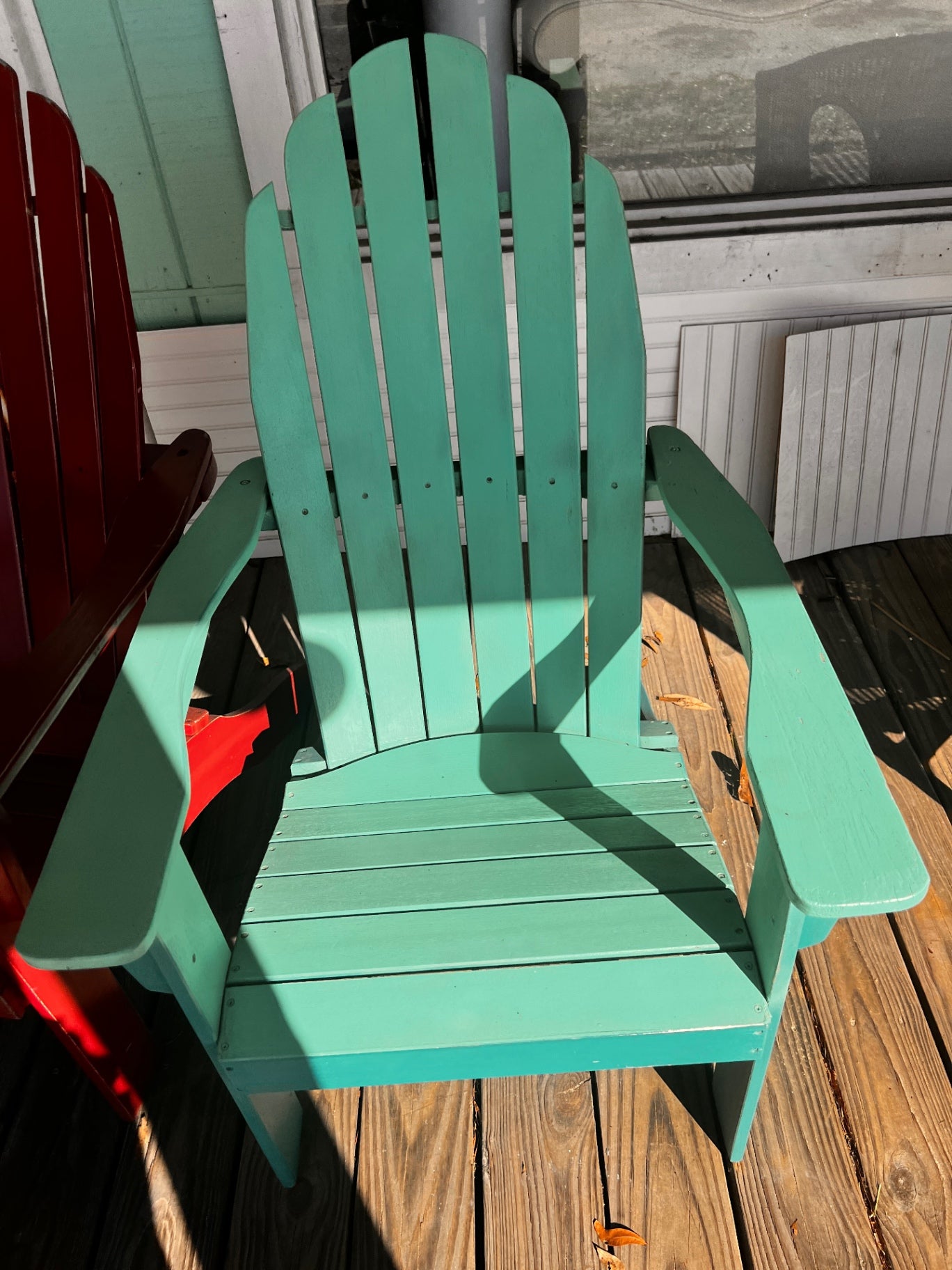 Adirondack chair Turquoise Wood