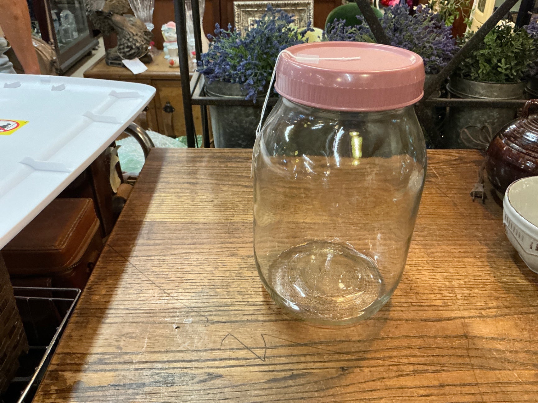 Jar Transparent Glass JCL