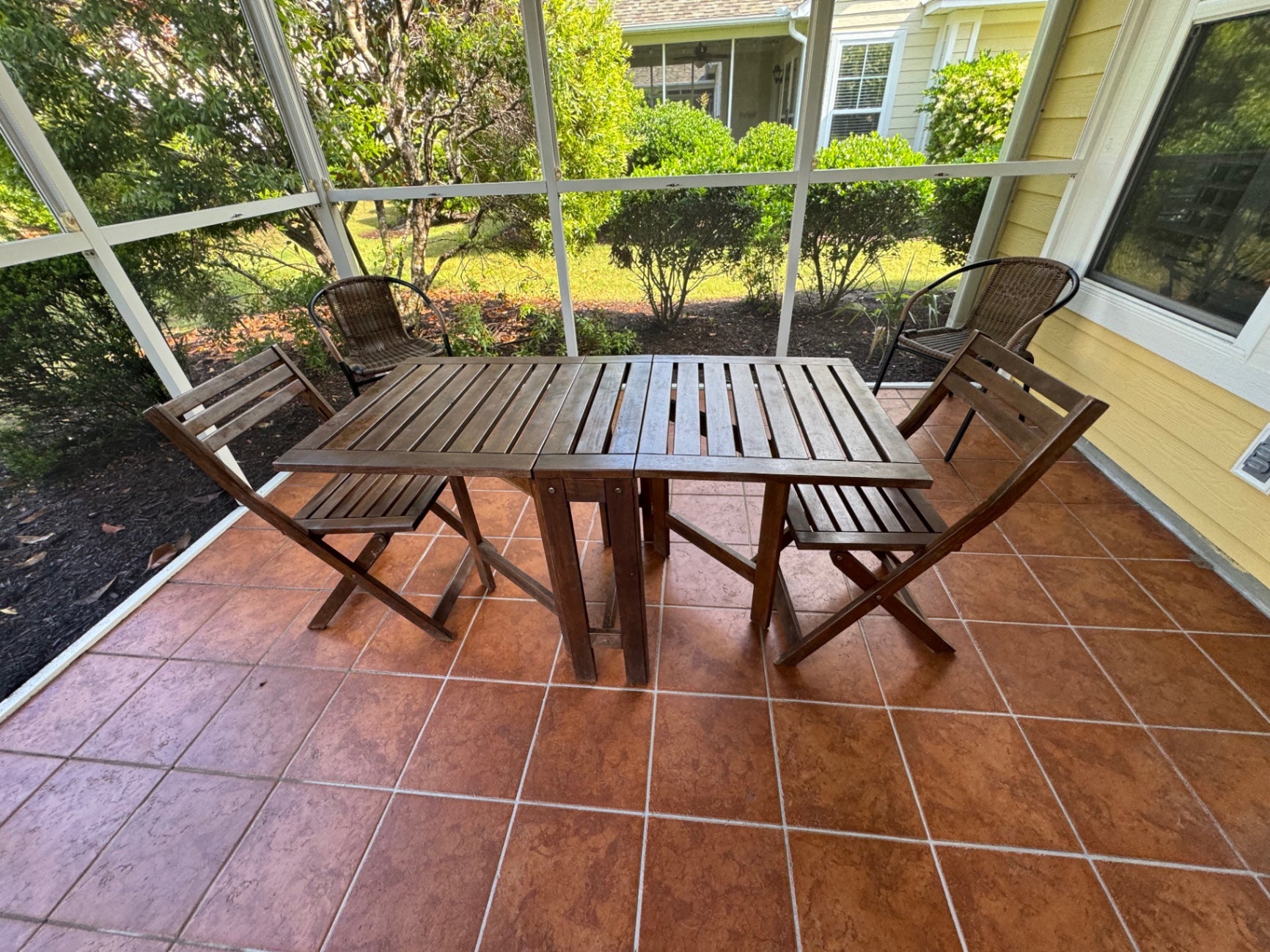 Outdoor furniture Brown Wood